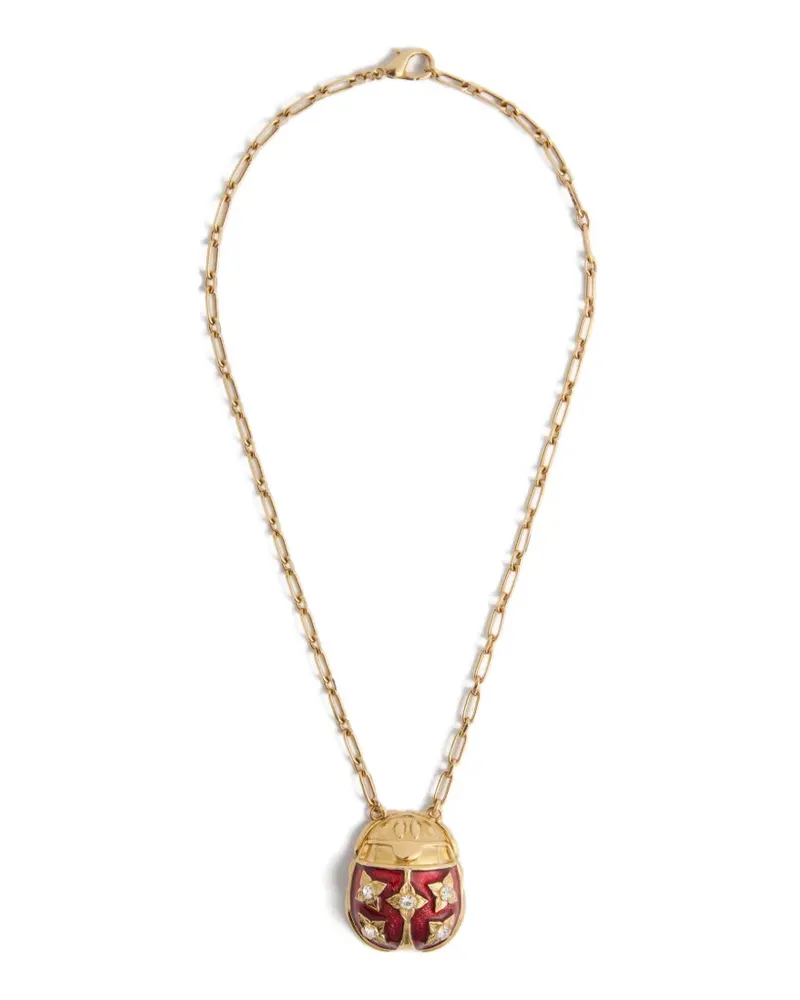 La DoubleJ Lady Scarab necklace - Gold Gold