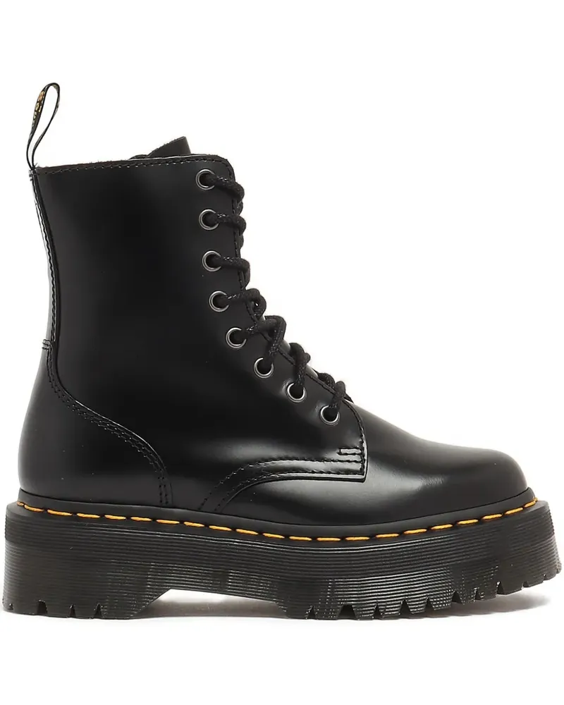 Dr.Martens Stiefel mit Plateau - Schwarz Schwarz