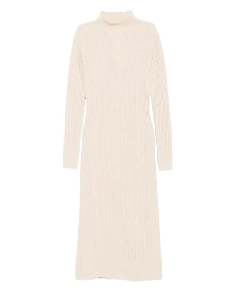 Max Mara high-neck dress - Nude Nude