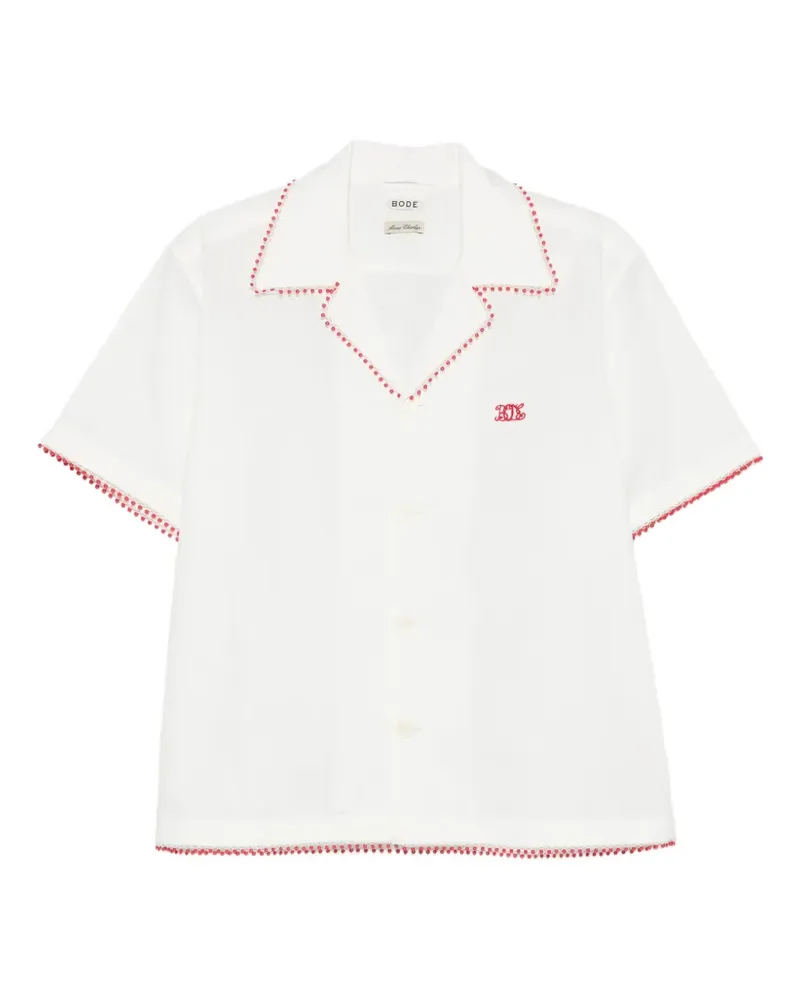 BODE short-sleeve shirt - Weiß Weiß