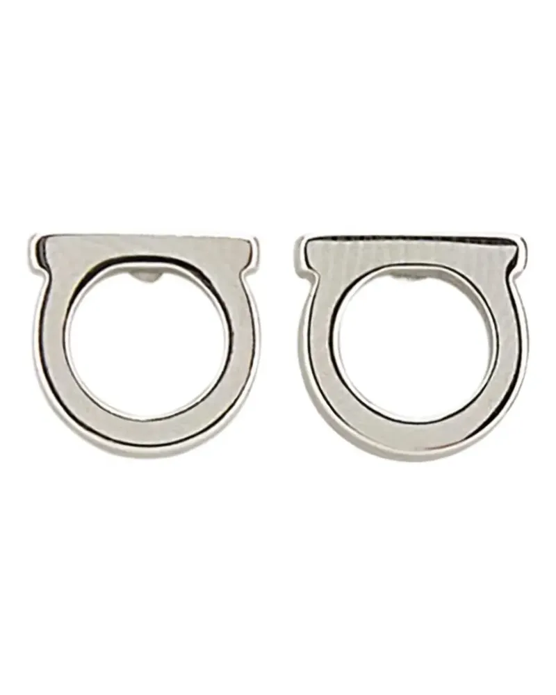 Ferragamo Gancini Ohrstecker - Silber Silber