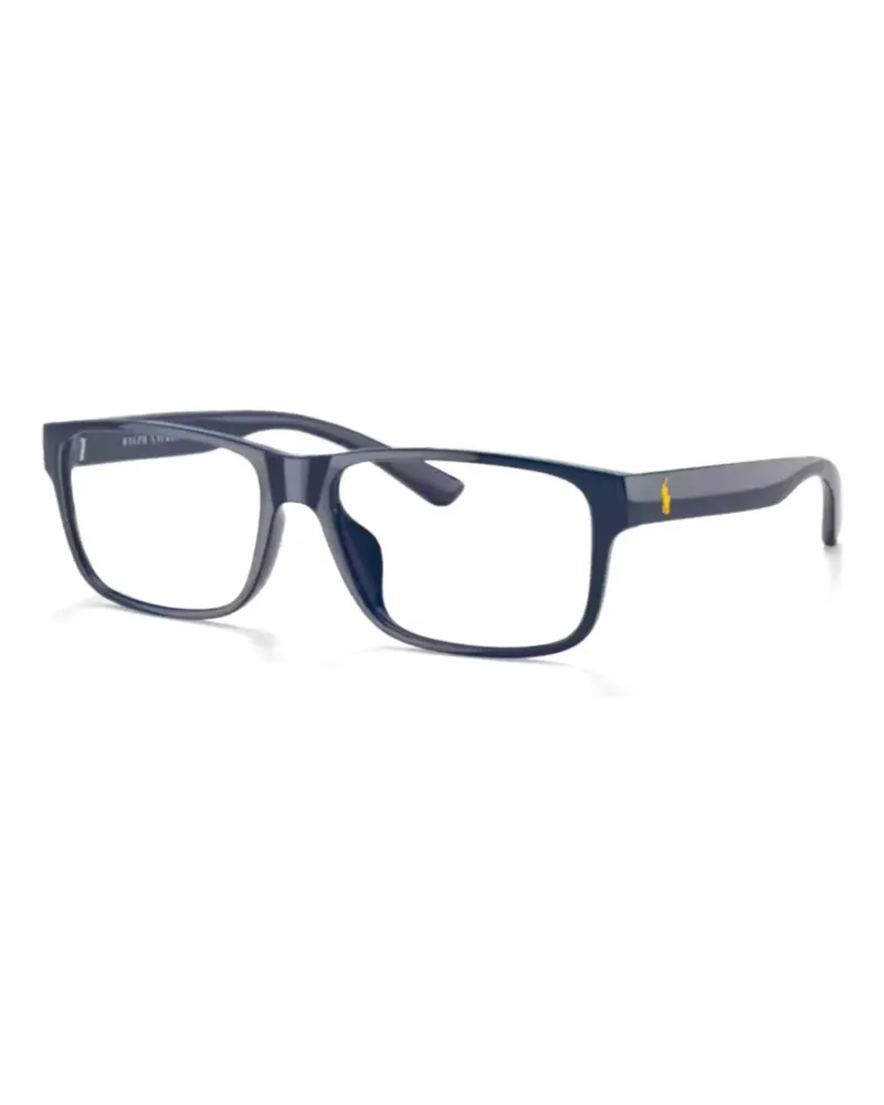 Ralph Lauren rectangle-frame glasses - Blau Blau