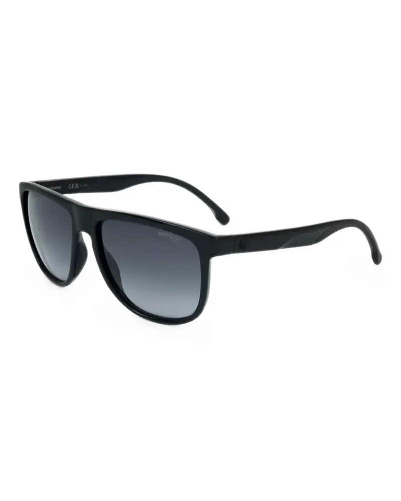 Carrera Sonnenbrille mit eckigem Gestell - Schwarz Schwarz