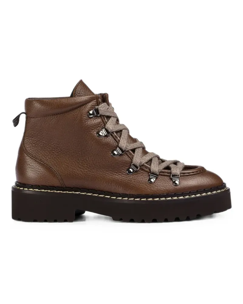 Doucal´s lace-up ankle boots - Braun Braun