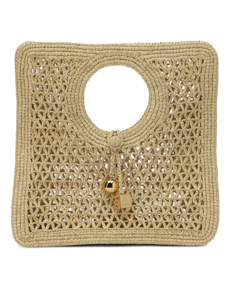 Jacquemus small Spiaggia tote bag - Nude Nude