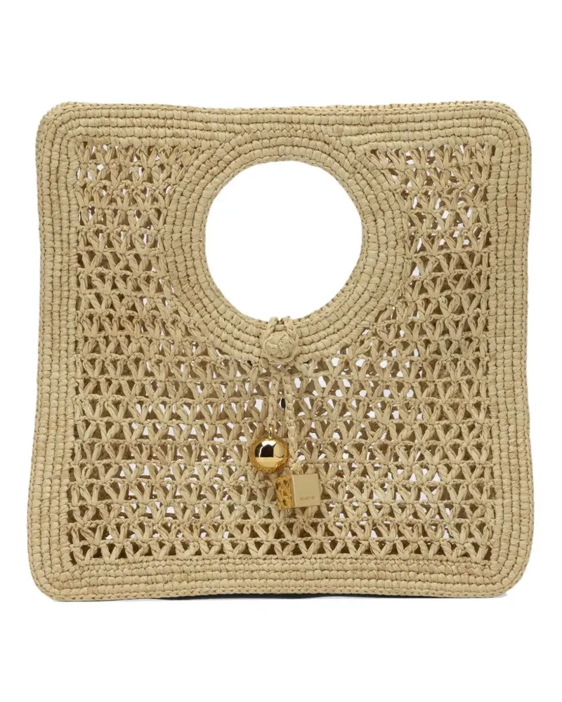 Jacquemus small Spiaggia tote bag - Nude Nude