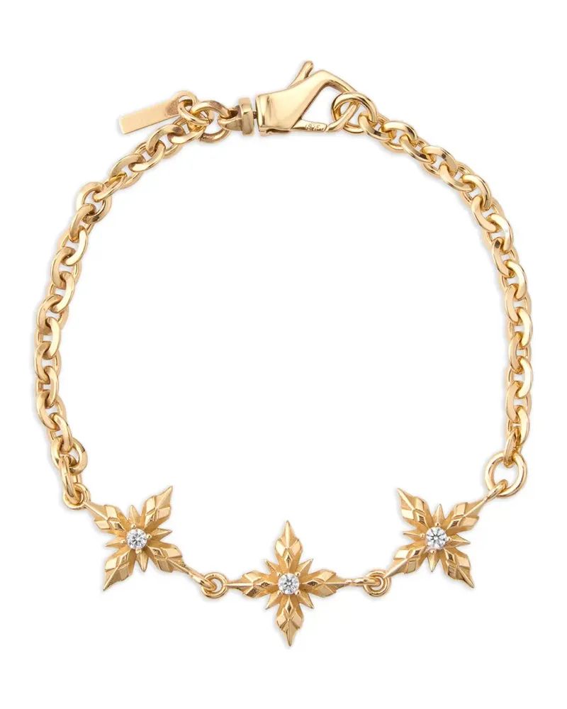 Emanuele Bicocchi Stella Ventis chain bracelet - Gold Gold