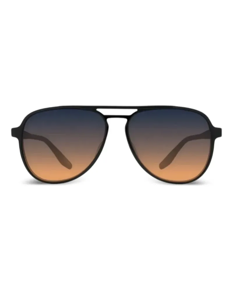 Barton Perreira Hartmann Sonnenbrille - Schwarz Schwarz