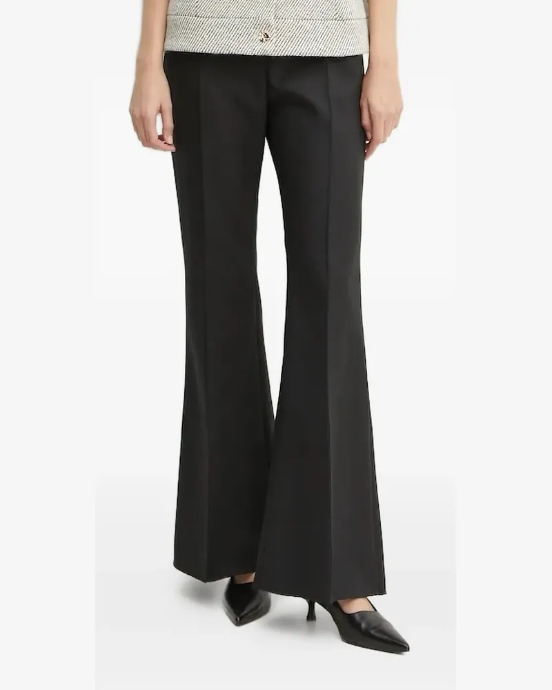 Day Birger et Mikkelsen Hose mit Saumschlitz - Schwarz Schwarz