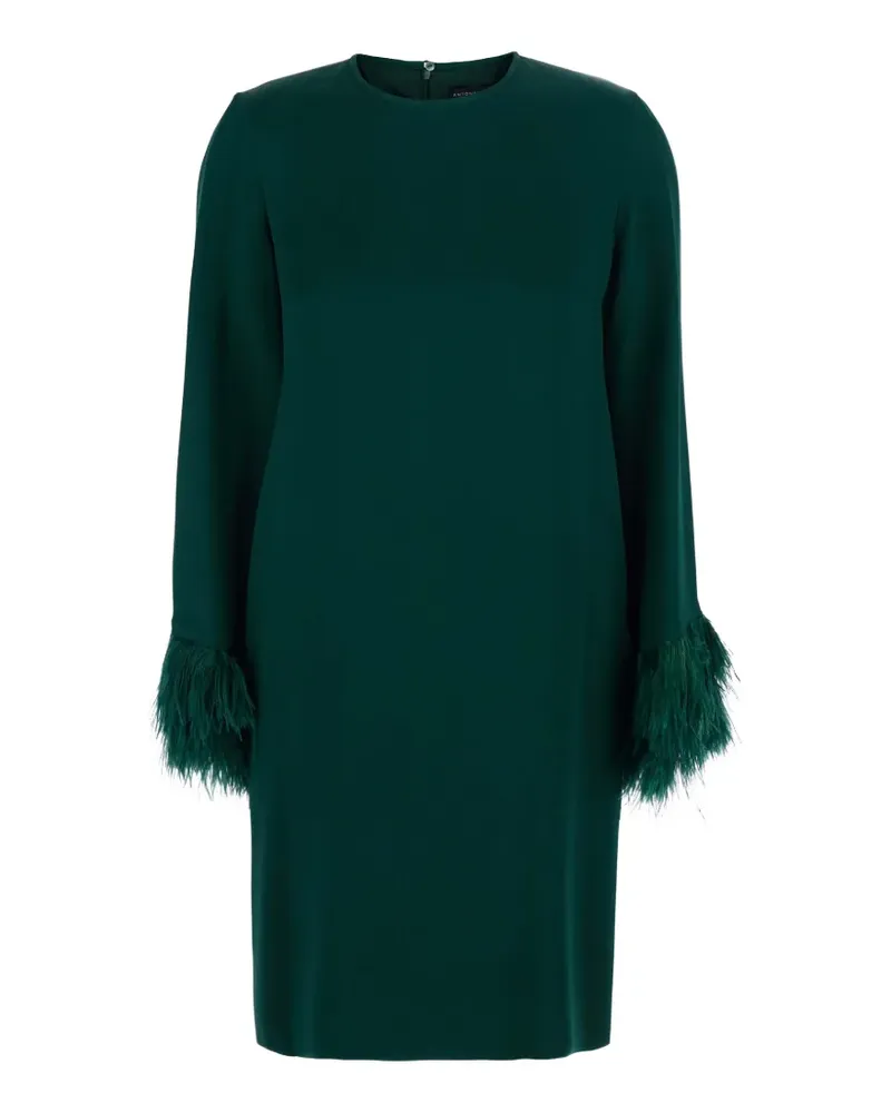 Antonelli Firenze Violetta Kleid mit langen Ärmeln - Grün Grün