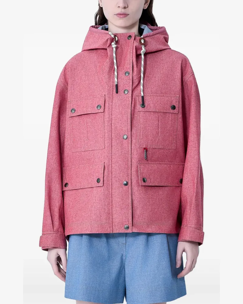 Moncler Beziers hooded jacket - Rot Rot
