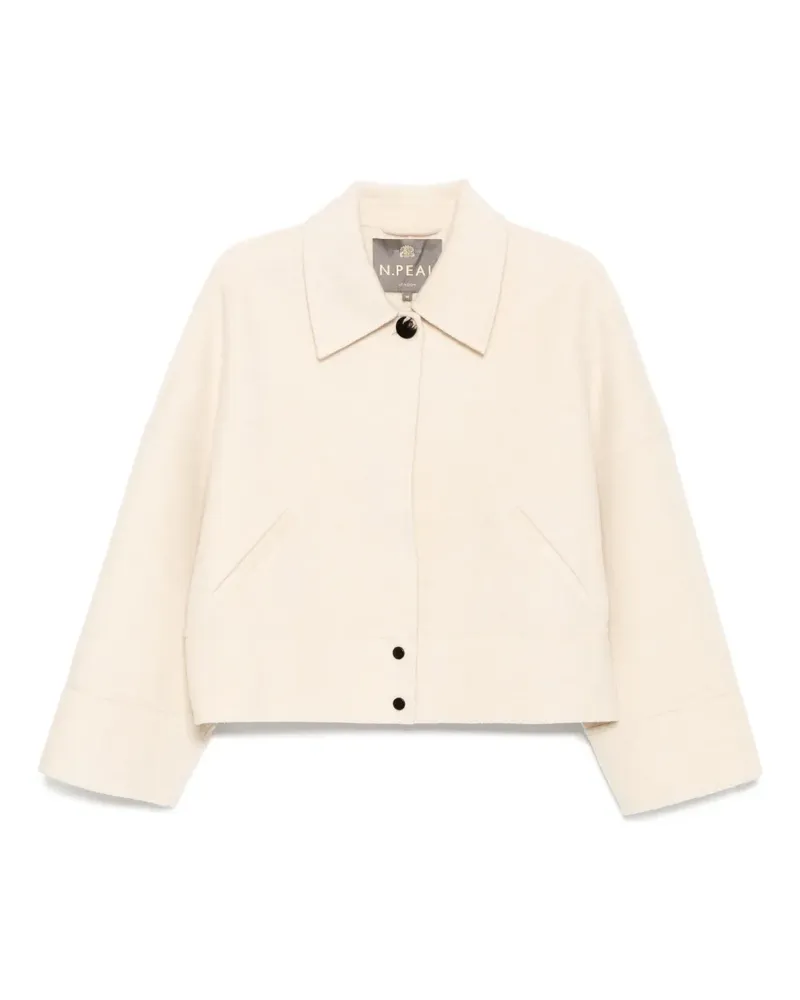 N.Peal Cash Short Jacke - Nude Nude