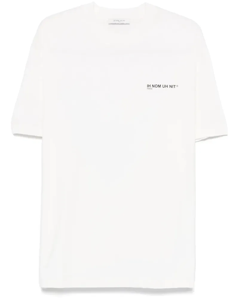 IH NOM UH NIT Leopard T-Shirt - Weiß Weiß