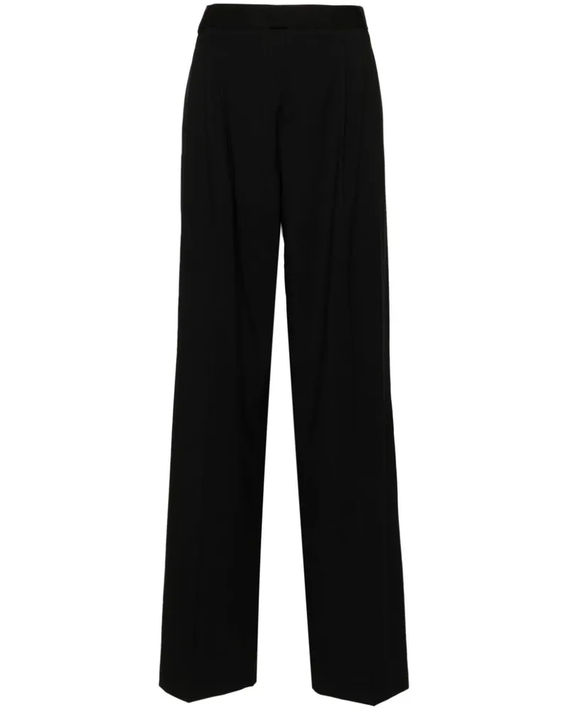 Blumarine Klassische Tapered-Hose Schwarz