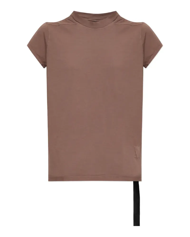 DRKSHDW by Rick Owens Small Level ribbed-trim T-shirt - Violett Violett