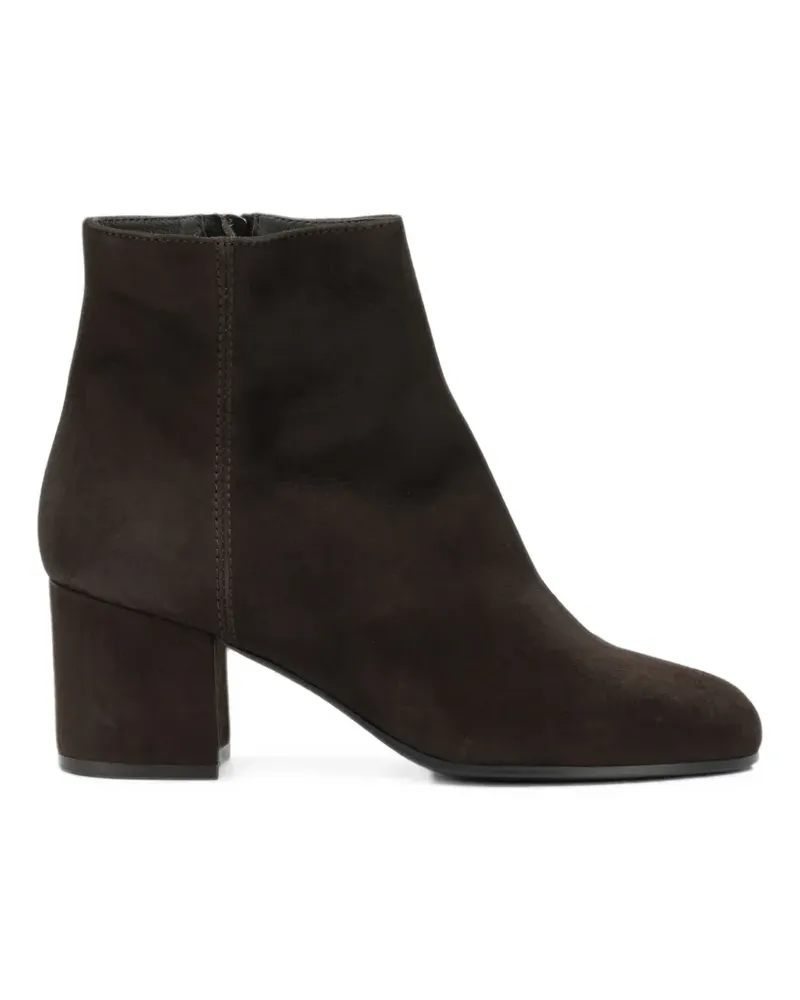 Via Roma 15 suede ankle boots - Braun Braun