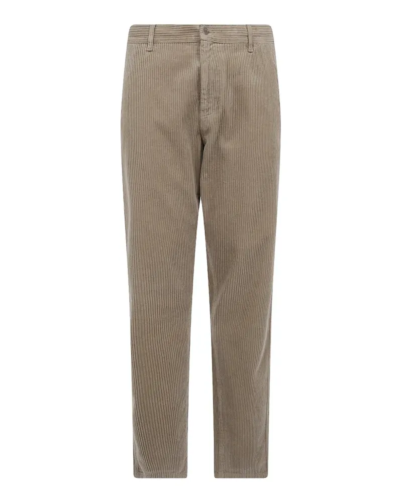ASPESI Tapered-Hose aus Cord - Nude Nude