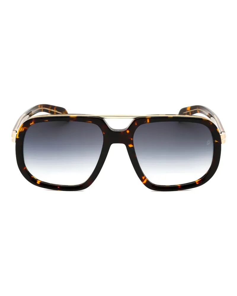 EYEWEAR by DAVID BECKHAM Sonnenbrille in Schildpattoptik - Braun Braun