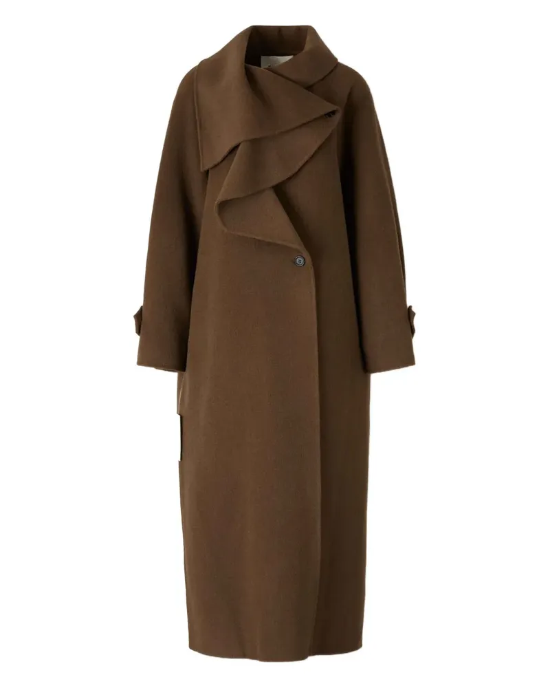 STAUD Mantel mit Stehkragen - Braun Braun