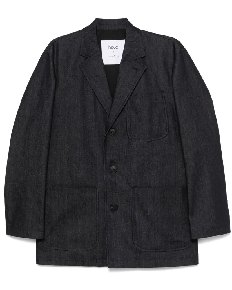 Hevò x Feliciotto Ventura Jacke - Blau Blau