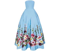 Kleid mit floraler Stickerei