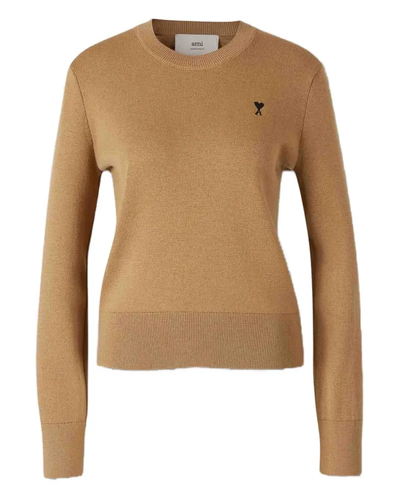 AMI Paris Ami de Coeur Pullover - Braun Braun