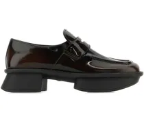 Loafer aus Lackleder - Braun
