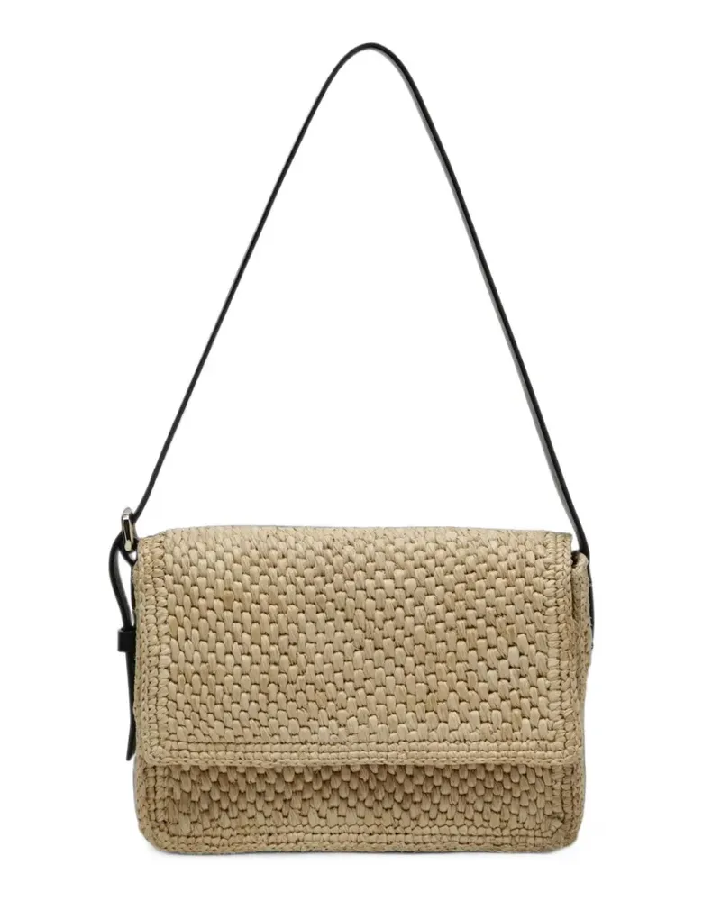 Manebí woven shoulder bag - Nude Nude