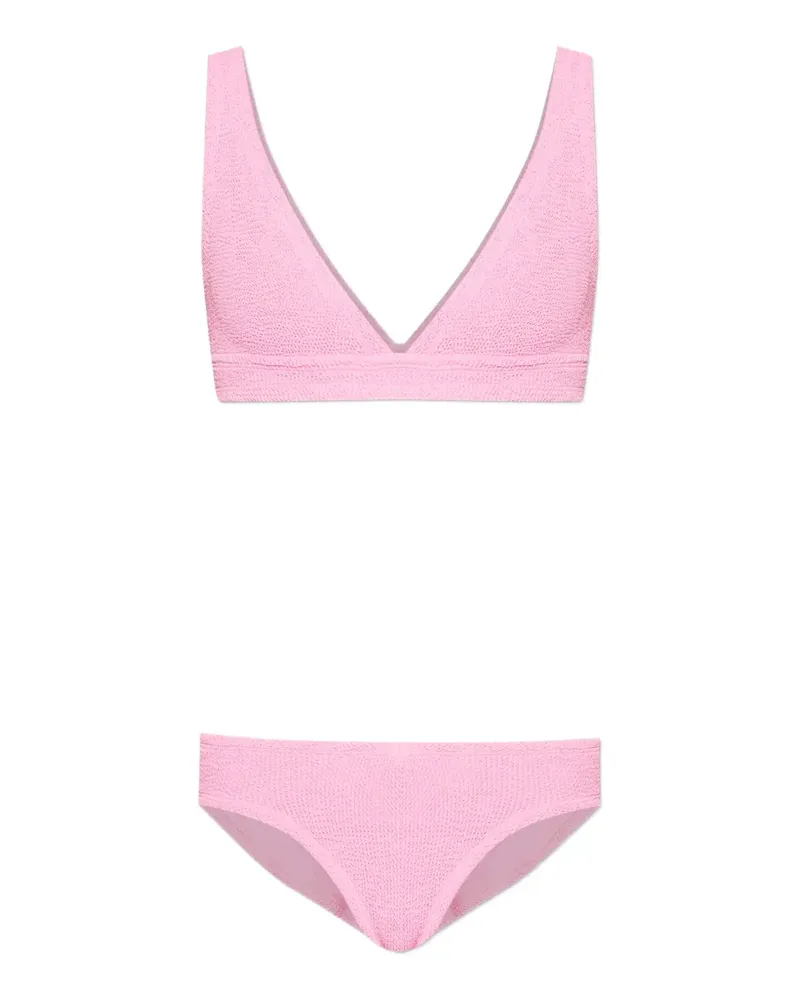Hunza G Angel crinkle bikini - Rosa Rosa