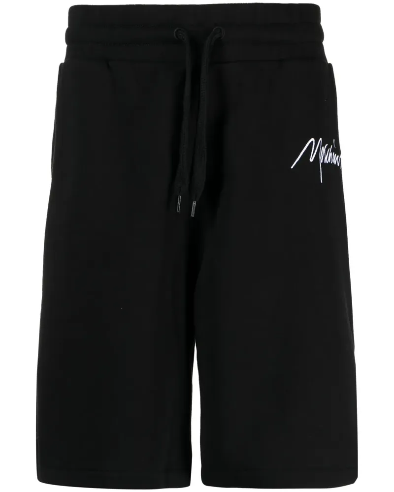 Moschino Joggingshorts aus Bio-Baumwolle - Schwarz Schwarz