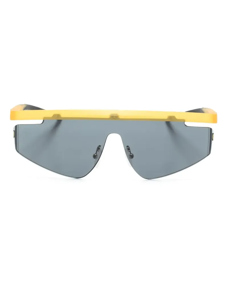 Ferrari Sonnenbrille im Biker-Look - Schwarz Schwarz