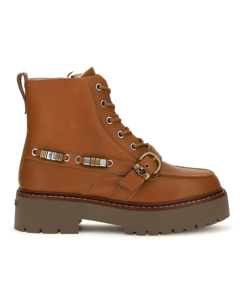 Pinko Margaret 03 ankle boots calf leather - Braun Braun