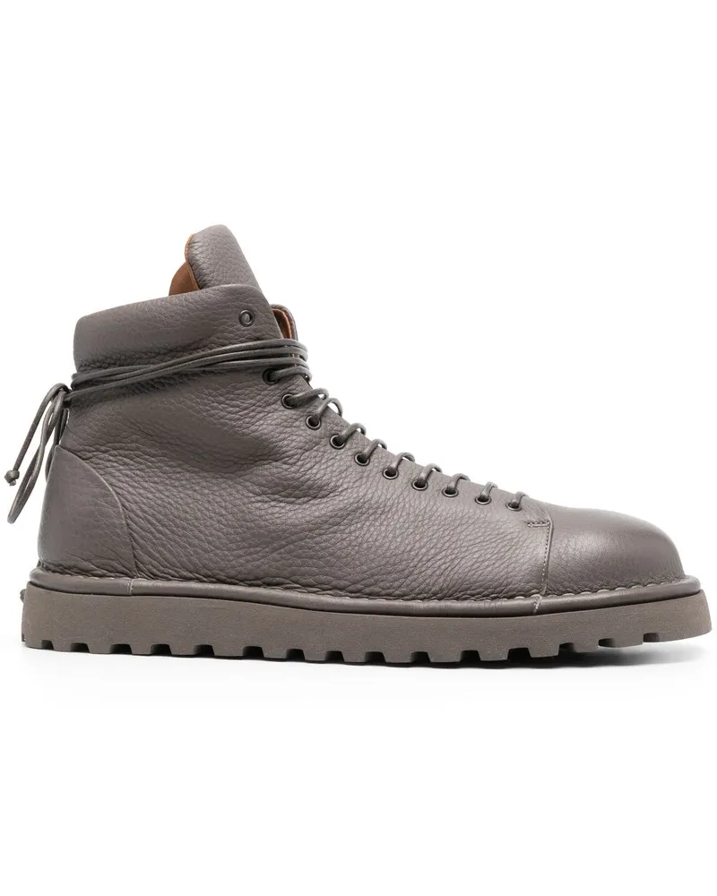 Marsèll Schnürstiefel mit runder Kappe 30mm - Grau Grau