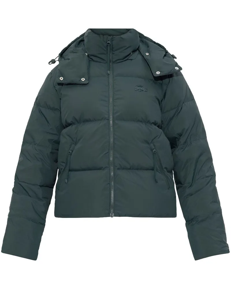 Lacoste Daunenjacke mit Kapuze - Grün Grün