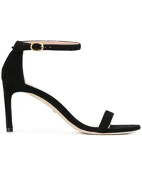 Stuart Weitzman Stiletto-Sandalen Schwarz