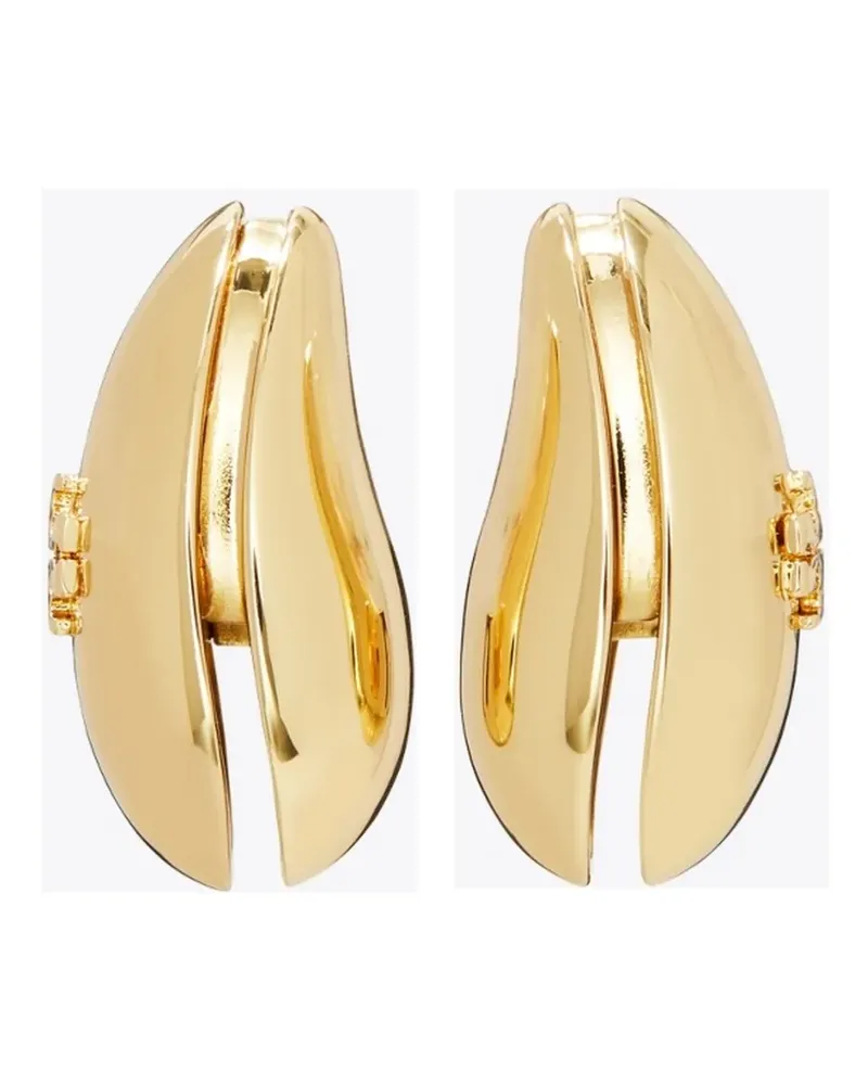 Tory Burch Kleine Wave Creolen - Gold Gold
