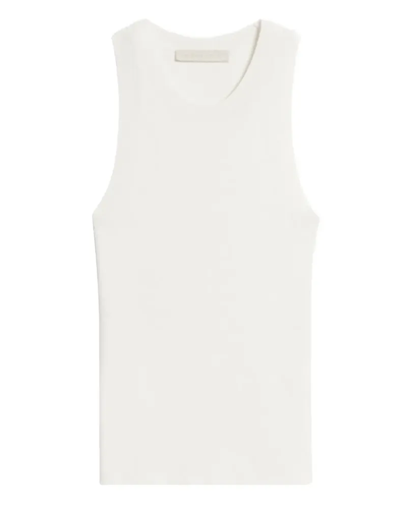 Vanessa Bruno Edea racerback ribbed tank top - Nude Nude