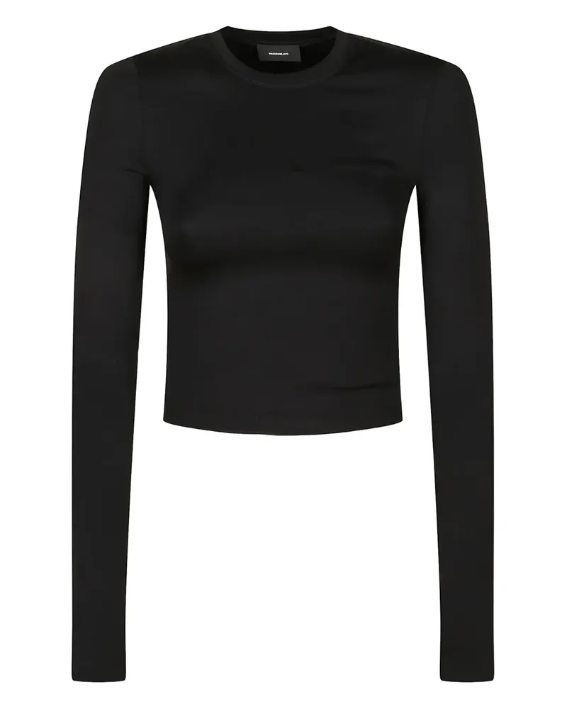 WARDROBE.NYC long-sleeve T-shirt - Schwarz Schwarz