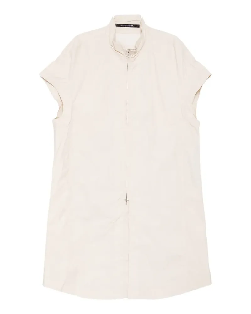 Julius creased short-sleeve jacket - Nude Nude