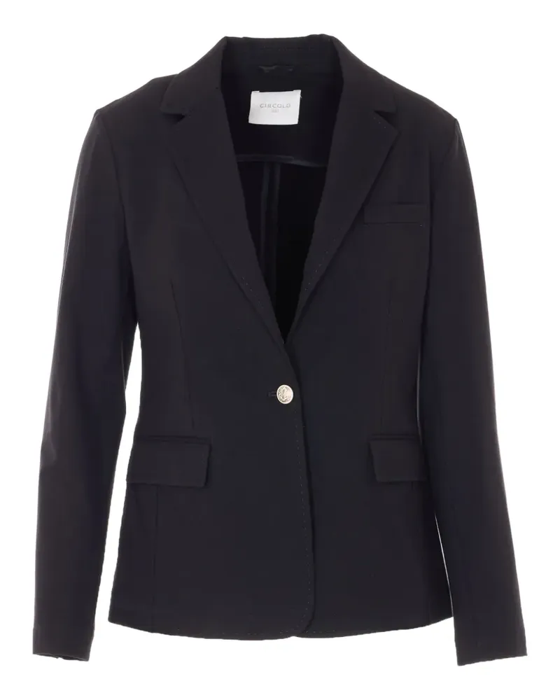 CIRCOLO 1901 buttoned blazer - Schwarz Schwarz