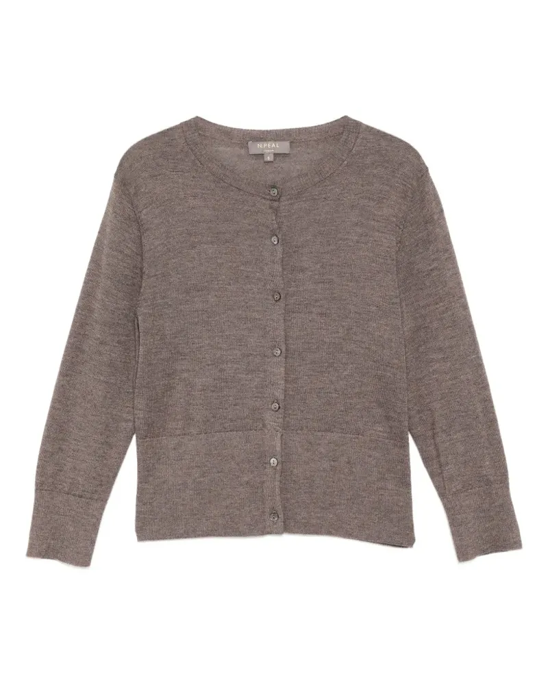 N.Peal Darcie Cardigan - Nude Nude
