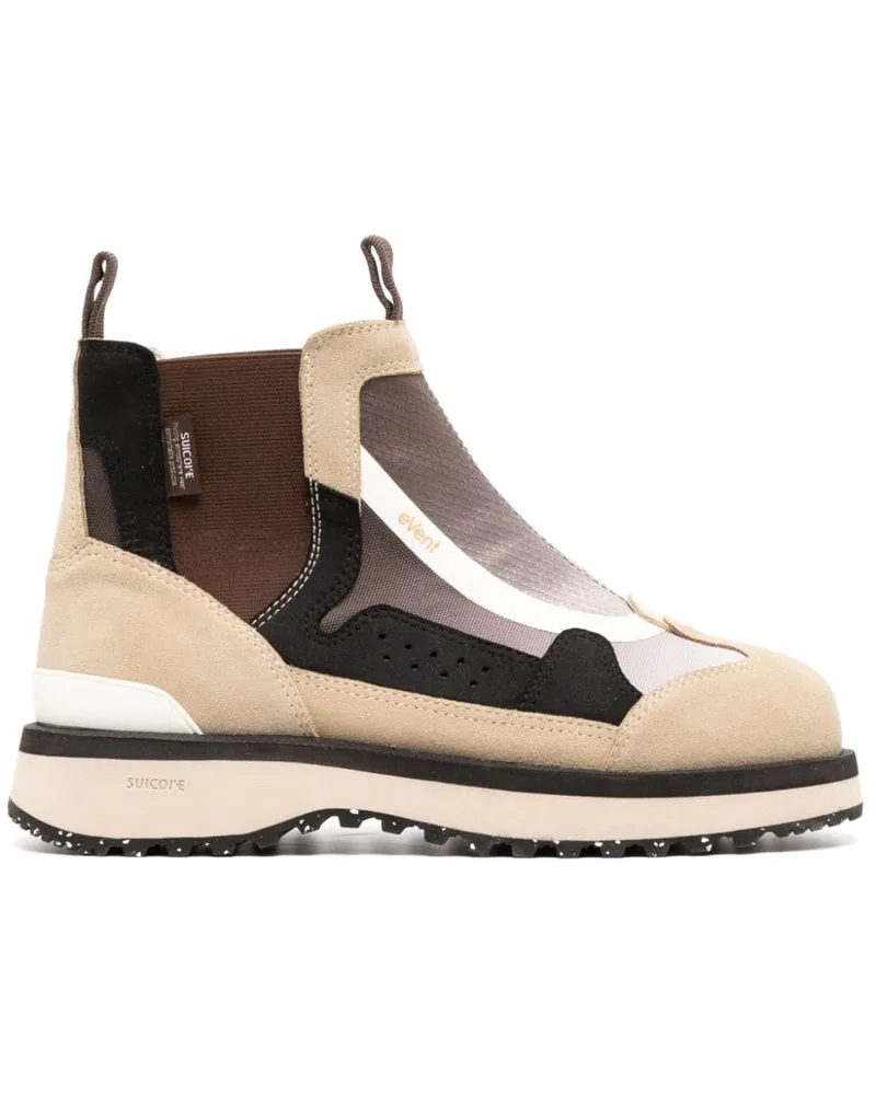 SUICOKE Stiefeletten mit Einsätzen - Nude Nude