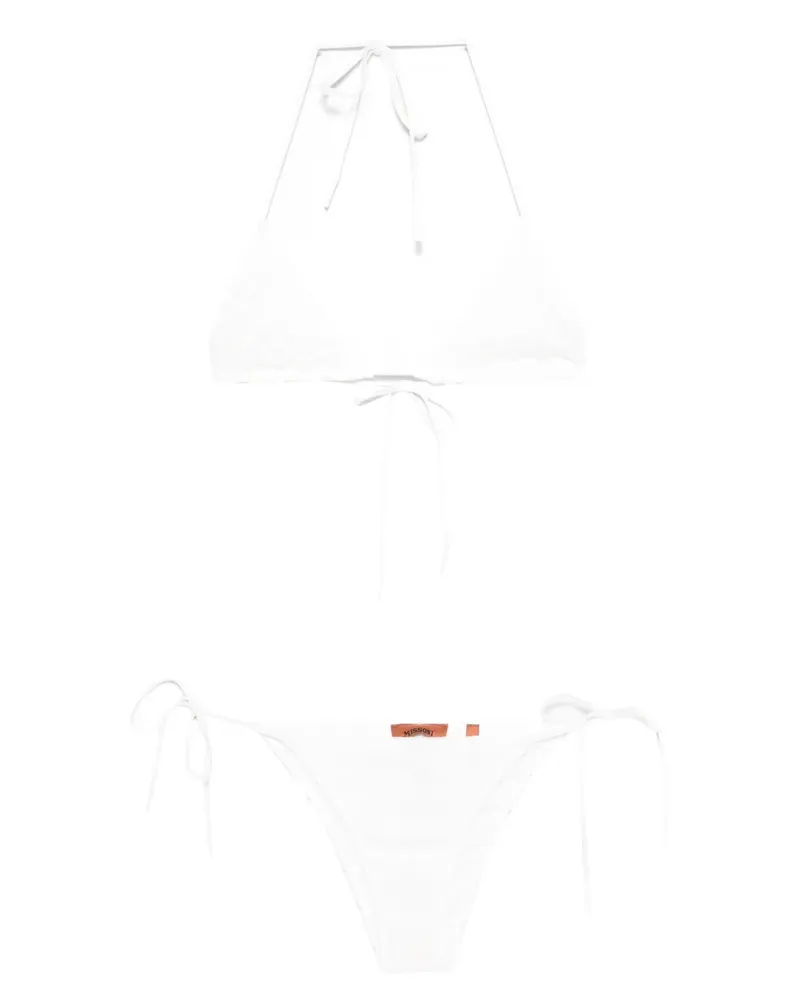 Missoni tie iridescent bikini - Weiß Weiß