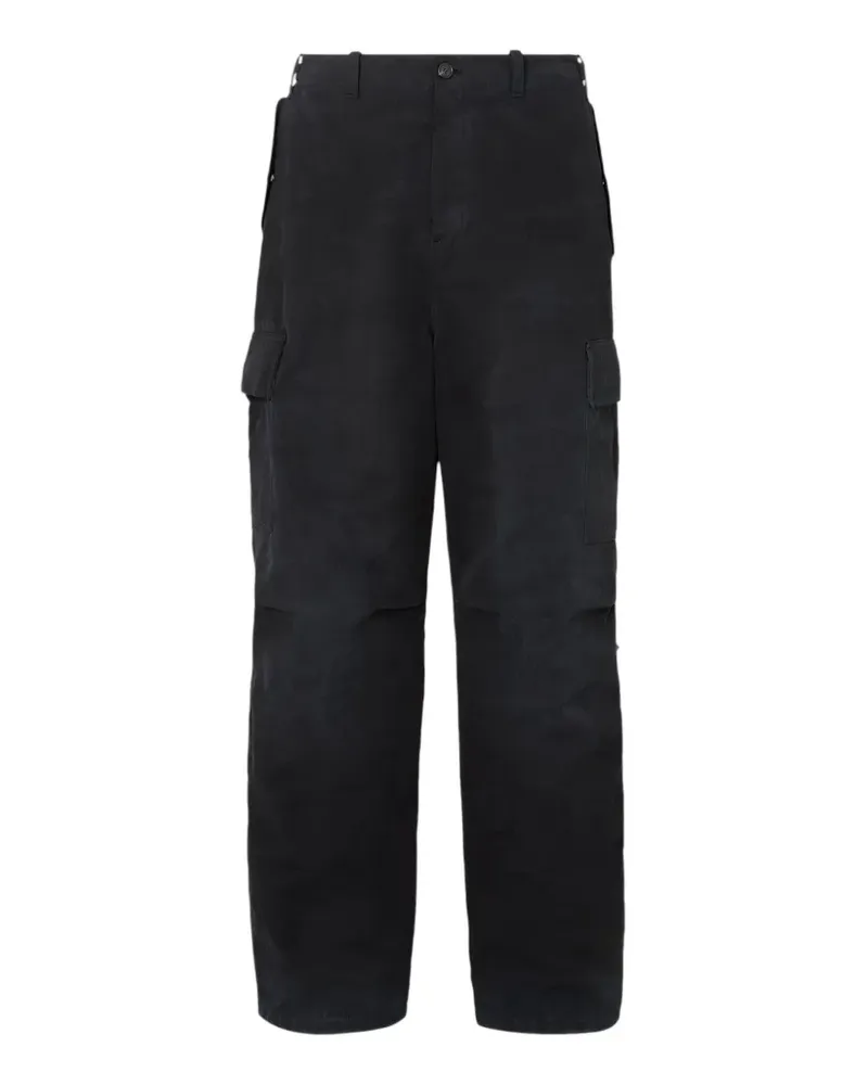 Fendi Cargohose mit FF - Schwarz Schwarz
