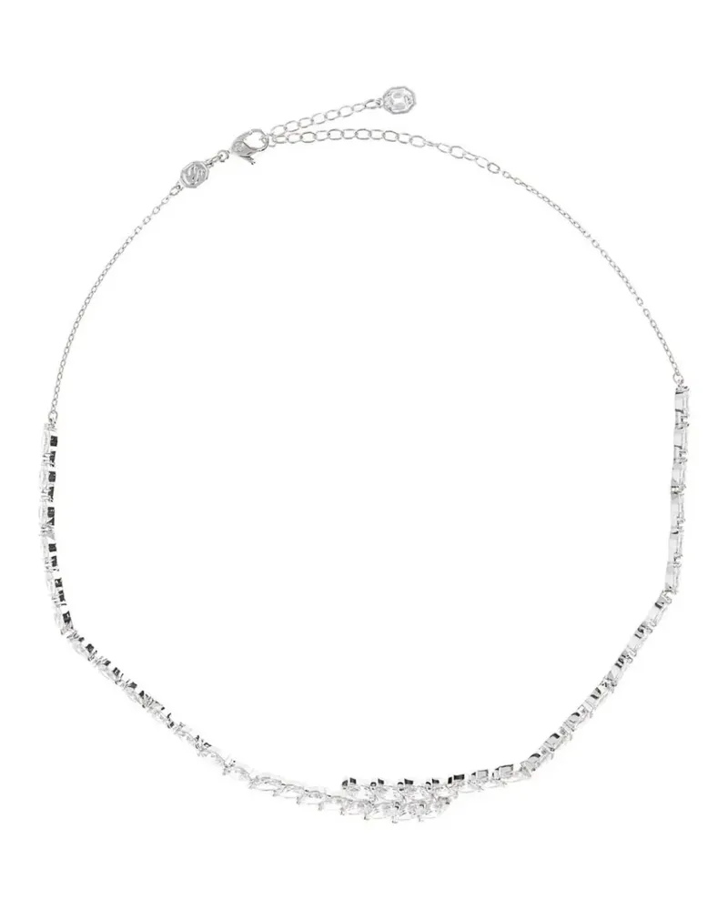 Swarovski Halskette mit Kristallen - Silber Silber