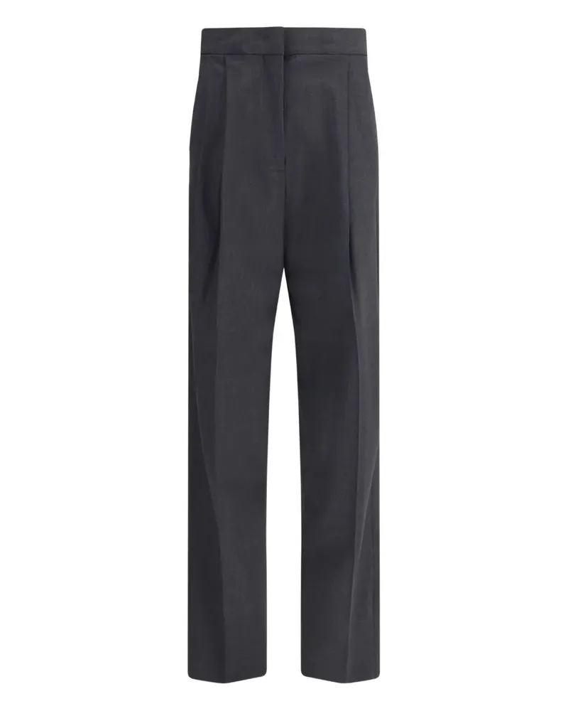 Fabiana Filippi Hose mit Falten - Grau Grau