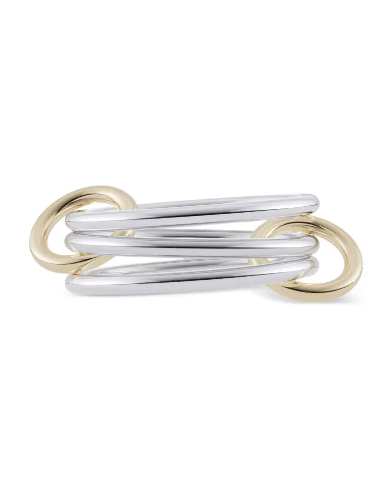 Spinelli Kilcollin 18kt Solarium Gelbgoldring - Silber Silber