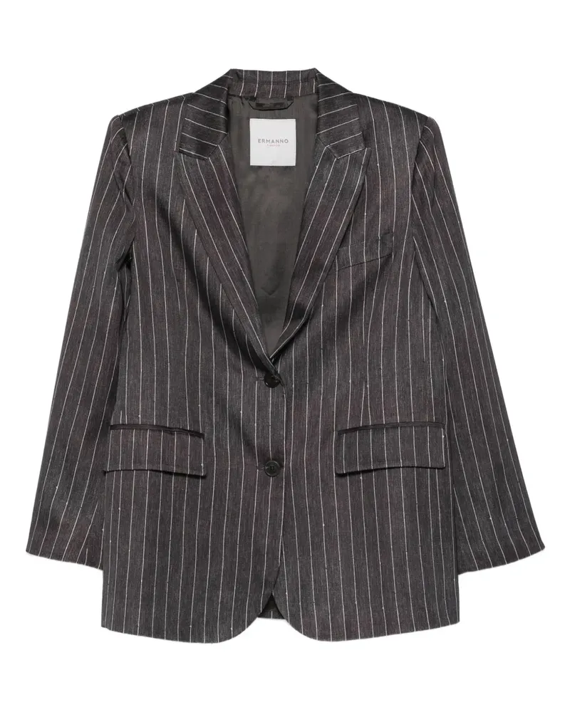 Ermanno Scervino Blazer mit Streifen - Grau Grau