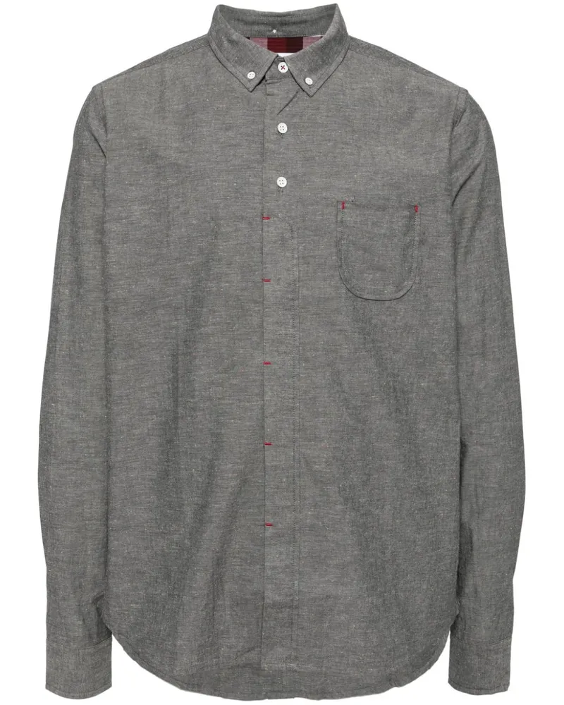 PRIVATE STOCK The Herald Hemd - Grau Grau