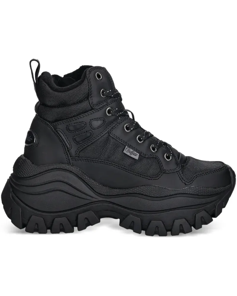 Buffalo Lola zip lace-up sneakers - Schwarz Schwarz